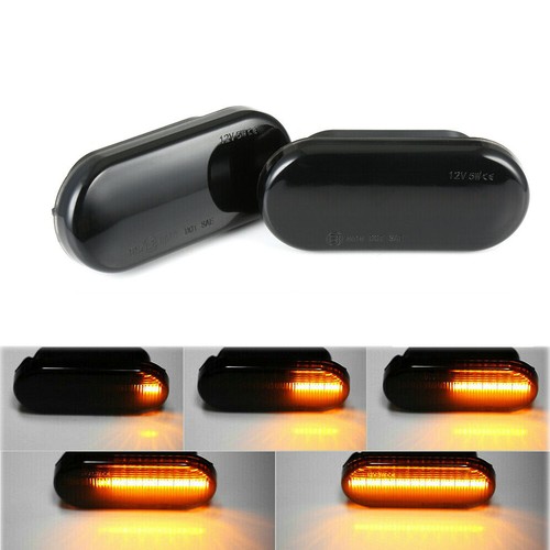 Paar led seitenblinker schwarz - seitenblinker,