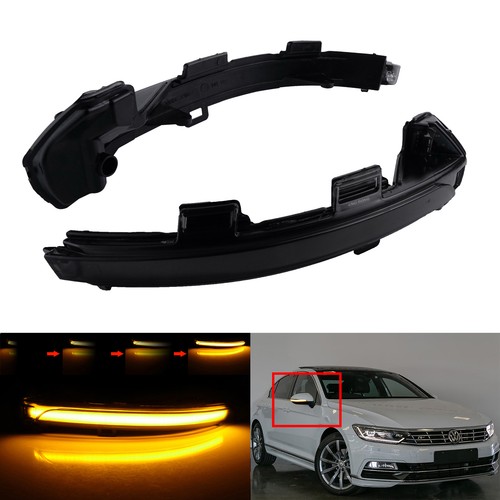 Schwarz led spiegelblinker - 2x,